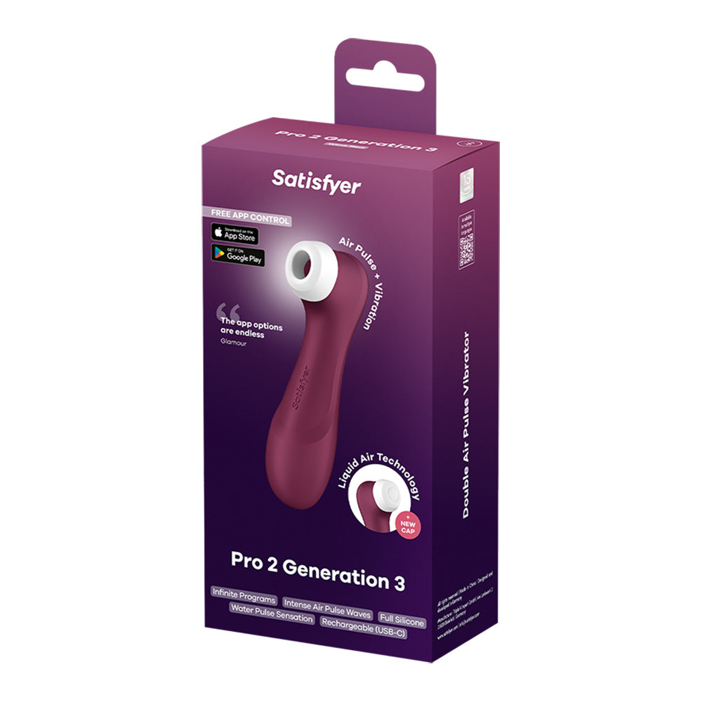 Satisfyer Pro 2 Generation 3 with App Control - Pink
