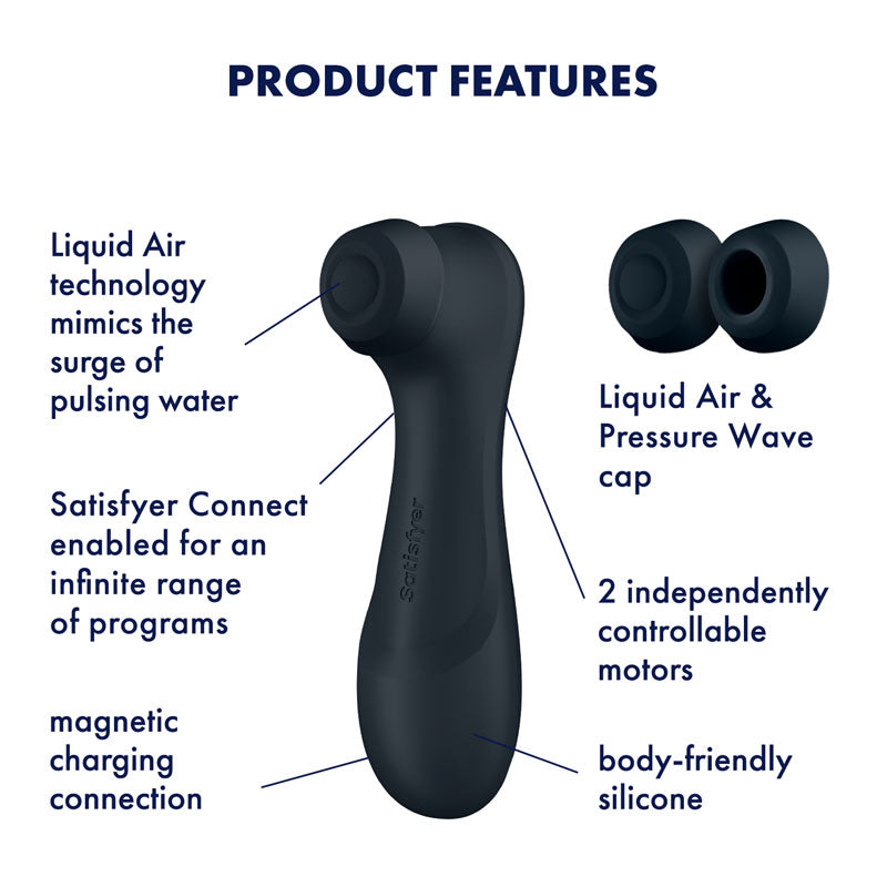 Satisfyer Pro 2 Generation 3 with App Control - Black