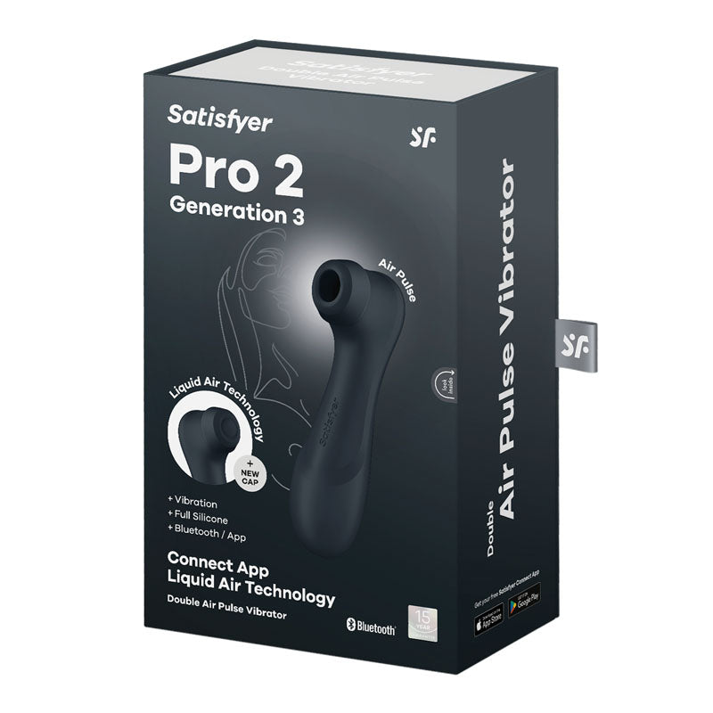 Satisfyer Pro 2 Generation 3 with App Control - Black