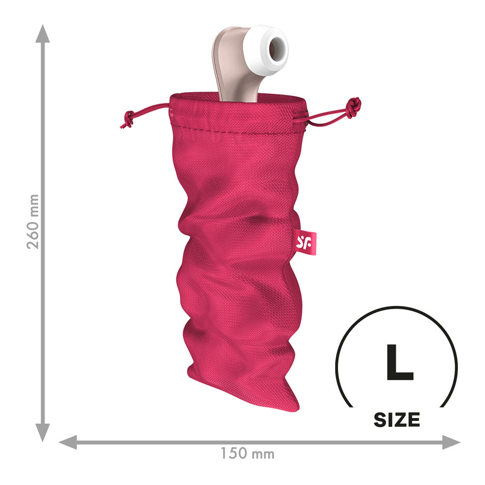Satisfyer Treasure Sex Toy Bag Large - Pink