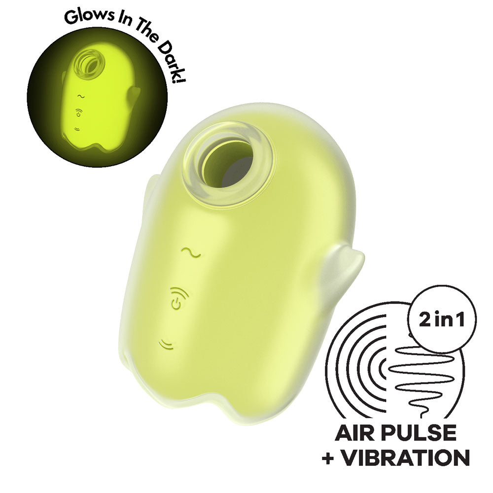 Satisfyer Glowing Ghost - Yellow Air Pulse Vibrator