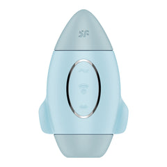 Satisfyer Mission Control Clitoris Stimulator Vibrator - Blue
