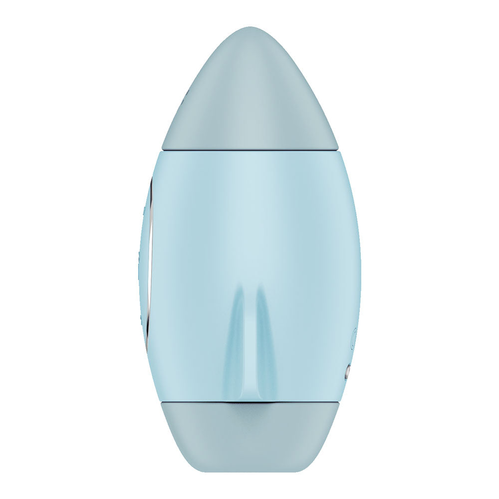 Satisfyer Mission Control Clitoris Stimulator Vibrator - Blue