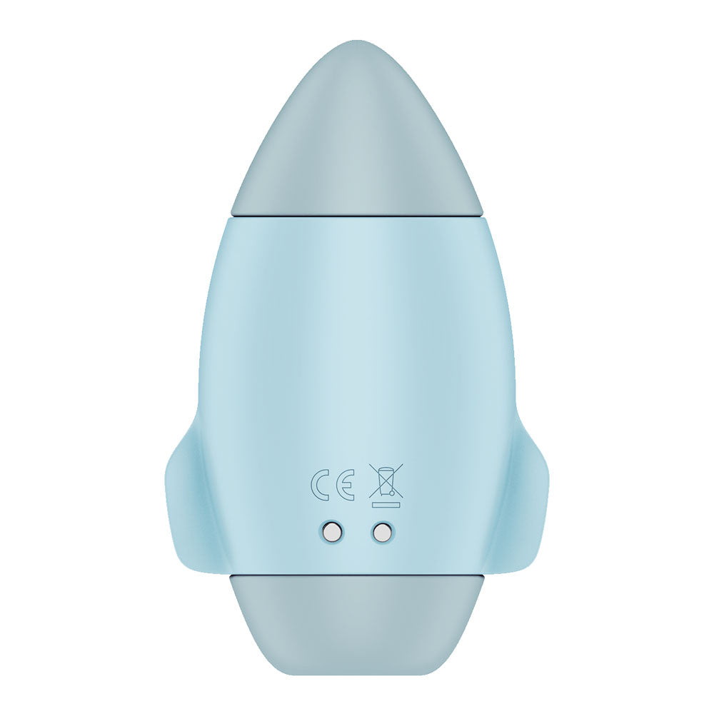 Satisfyer Mission Control Clitoris Stimulator Vibrator - Blue