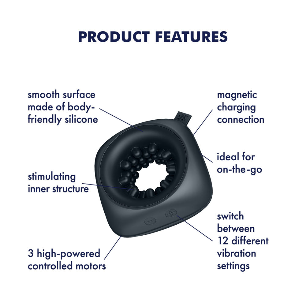 Satisfyer Ring Stroker Cock Ring Masturbator