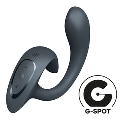 Satisfyer G For Goddess 1 Rabbit Vibrator - Dark Grey