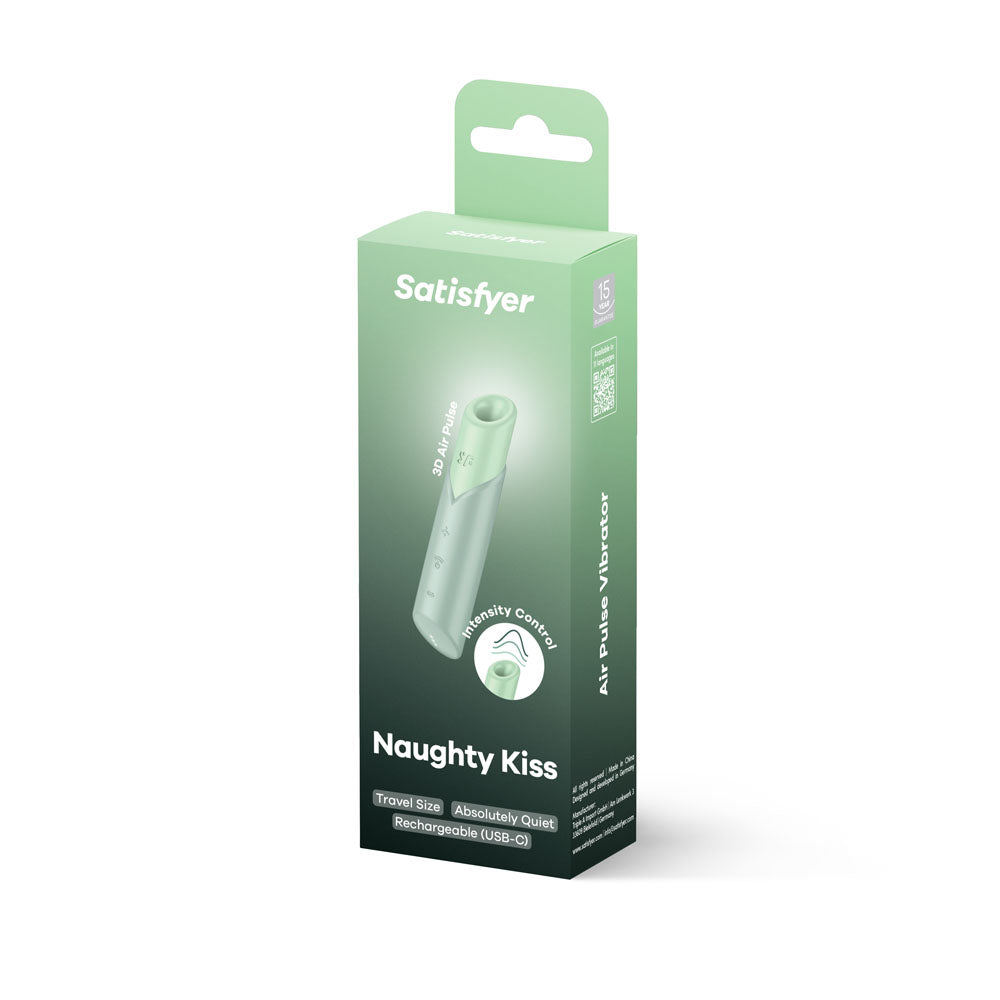 Satisfyer Naughty Kiss - Air Pulse Stimulator Vibrator