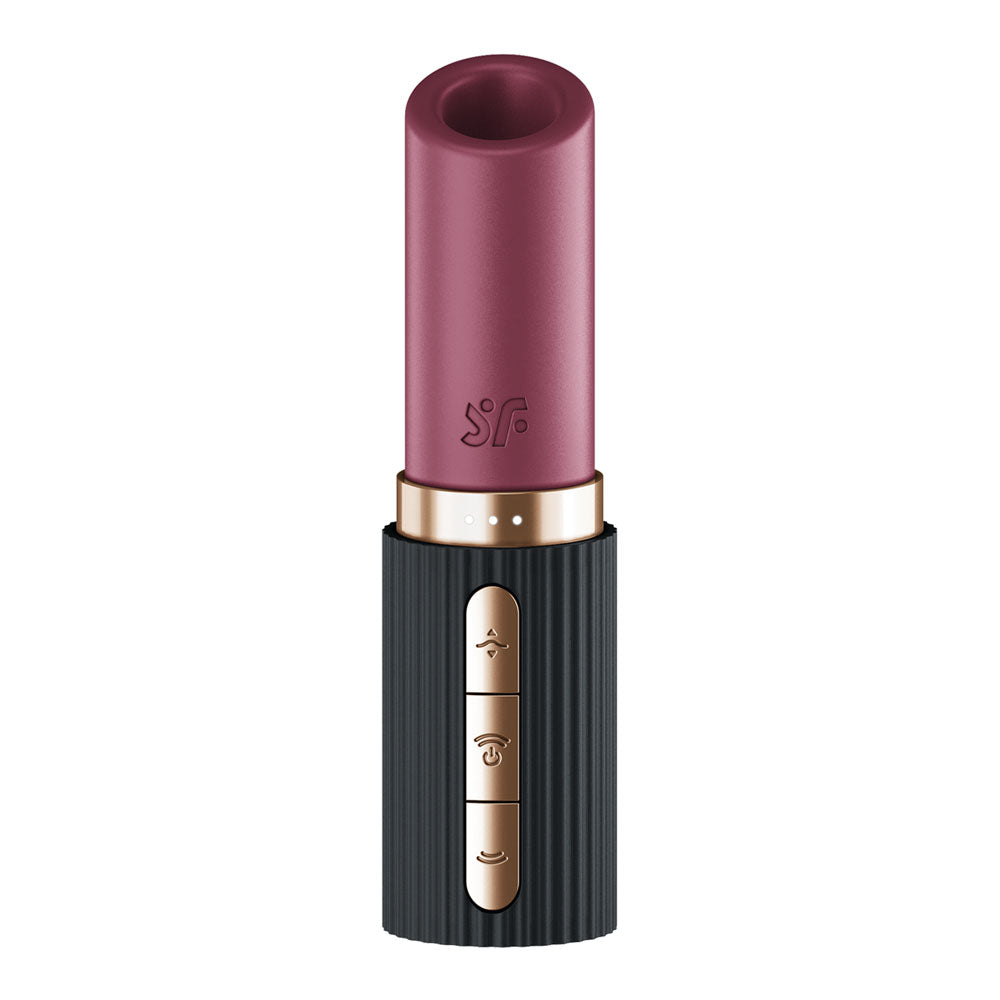 Satisfyer Pro 2 Kiss - Air Pulse Stimulator Vibrator Red/Black