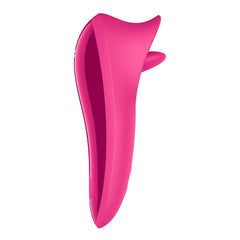 Satisfyer Tongue Master - Pink 14.4 cm USB Rechargeable Flicking Clitoral Stimulator