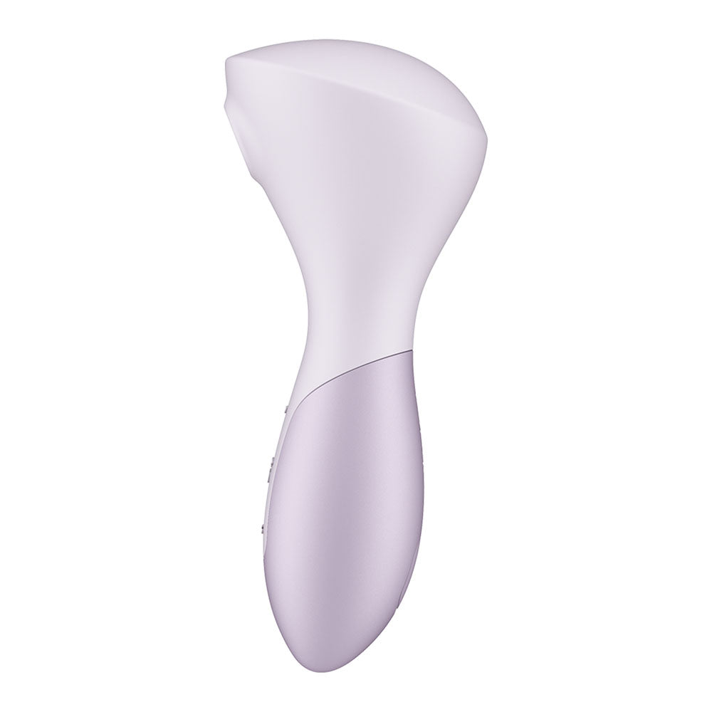 Satisfyer Wand-erful - Violet 15.8 cm USB Rechargeable Air Pulse Massage Wand