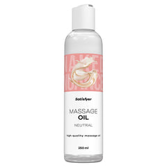Satisfyer Massage Oil 250 ml Neutral - Unscented Massage Oil - 250 ml Bottle