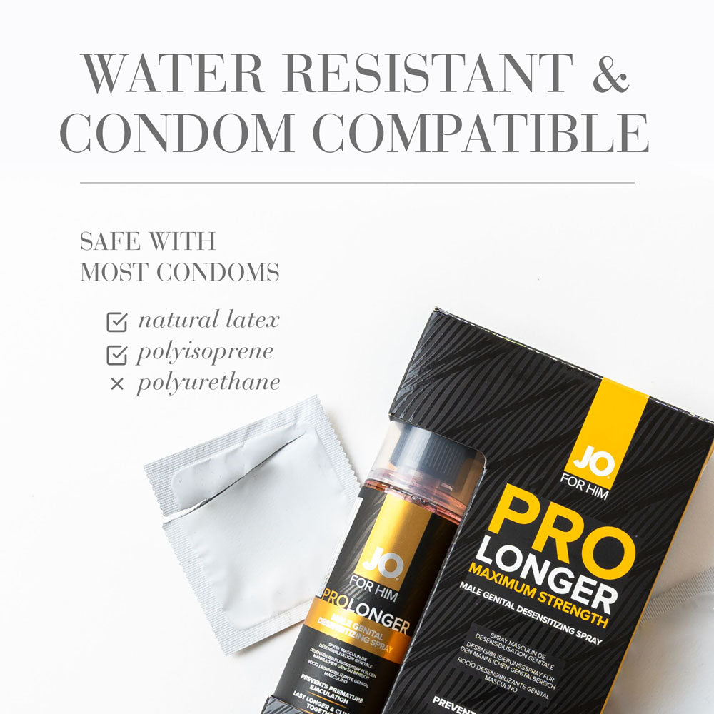 JO Prolonger Spray - 60 mL - Desensitising Spray for Men - 60 ml Spray Bottle