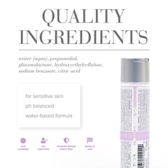 JO Agape Original Lube - 120 mL - Water Based Lubricant for Sensitive Skin - 120 ml Bottle