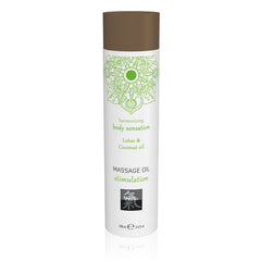SHIATSU Massage Oil - Stimulation - Lotus & Coconut Scented - 100 ml