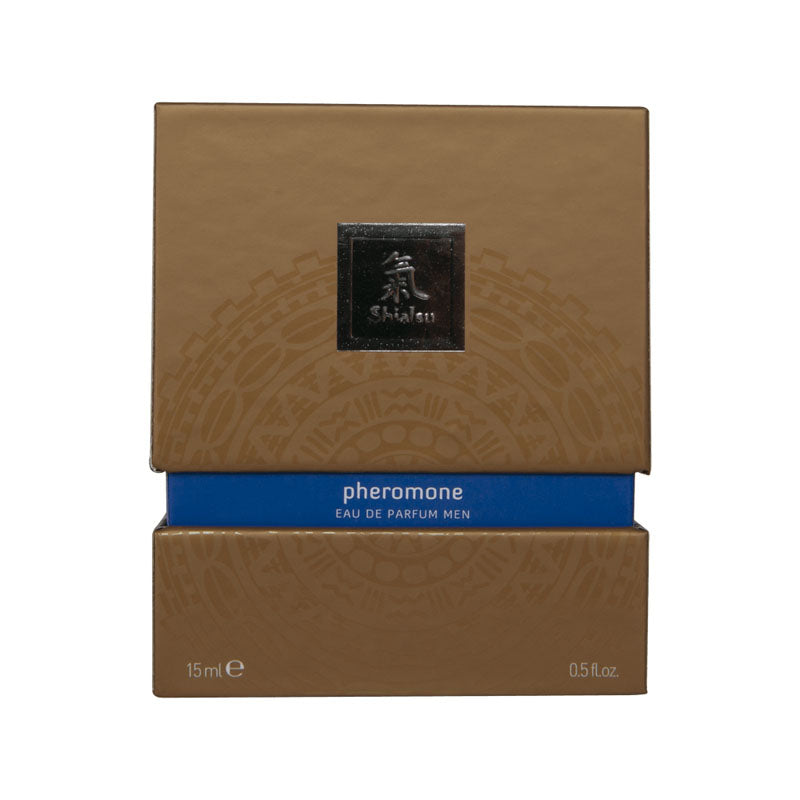 Shiatsu Pheromone Fragrance for Men 15ml Dark Blue