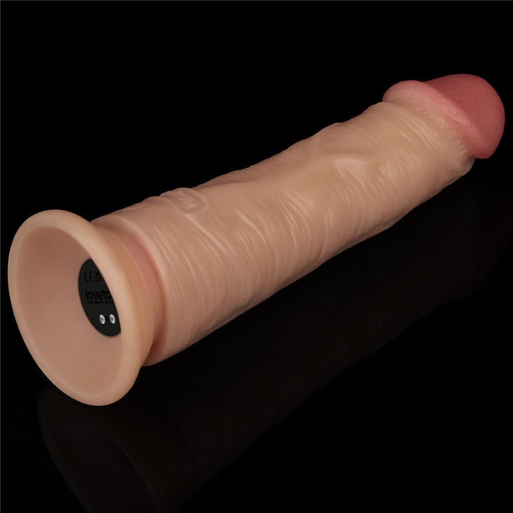 7 Inch Power Basics Vibrating Dong - Flesh 18 cm USB Rechargeable - DONGS - Mr and Mrs D's