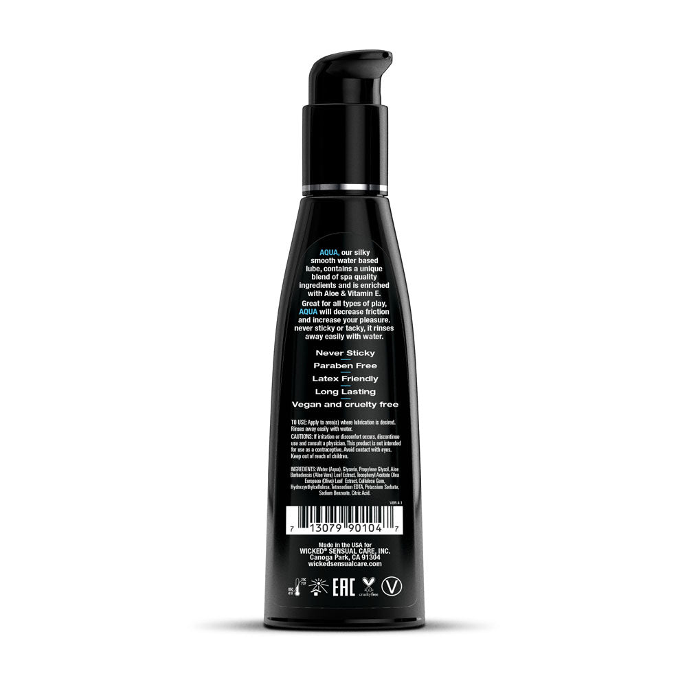 Wicked Aqua Water-based Lubricant 120ml
