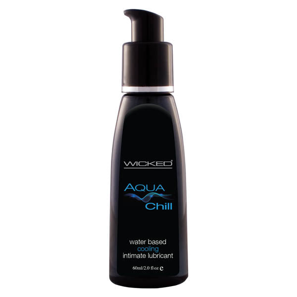 Wicked Aqua Chill Water-based Lubricant 60ml