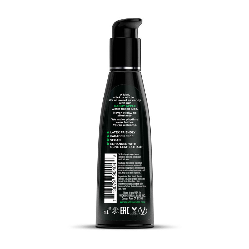 Wicked Aqua Candy Apple Water-based Lubricant
