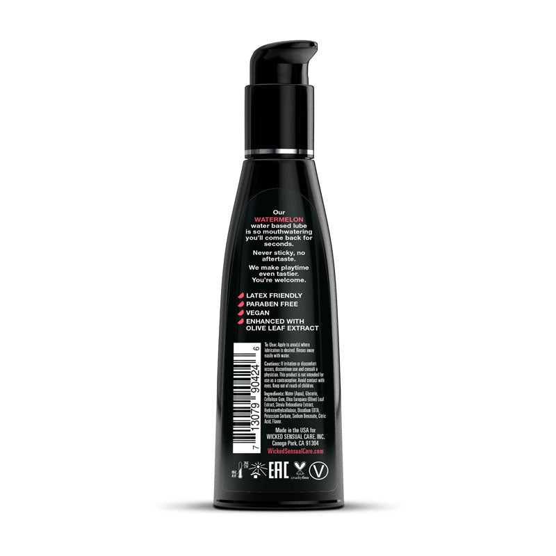 Wicked Aqua Watermelon Flavoured Lube 120ml