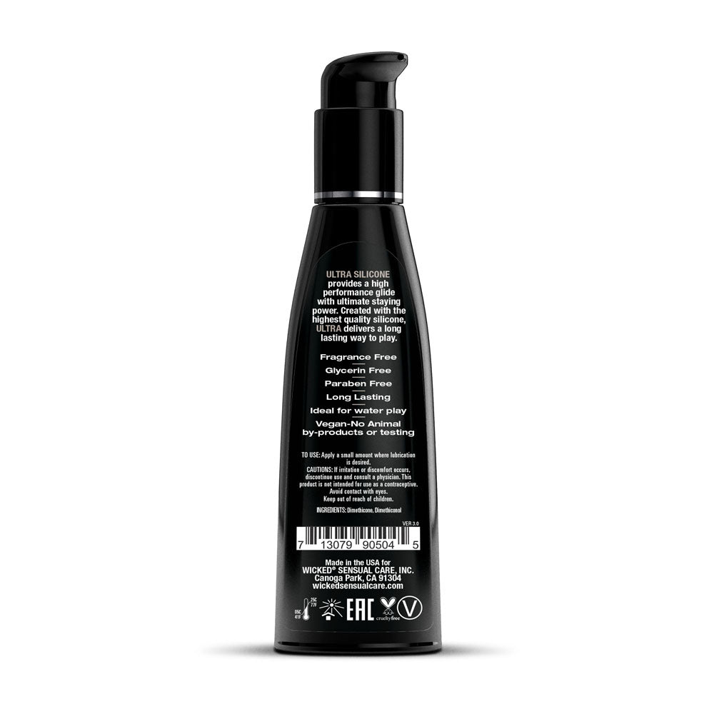 Wicked ULTRA 120ml Silicone Lubricant Unscented