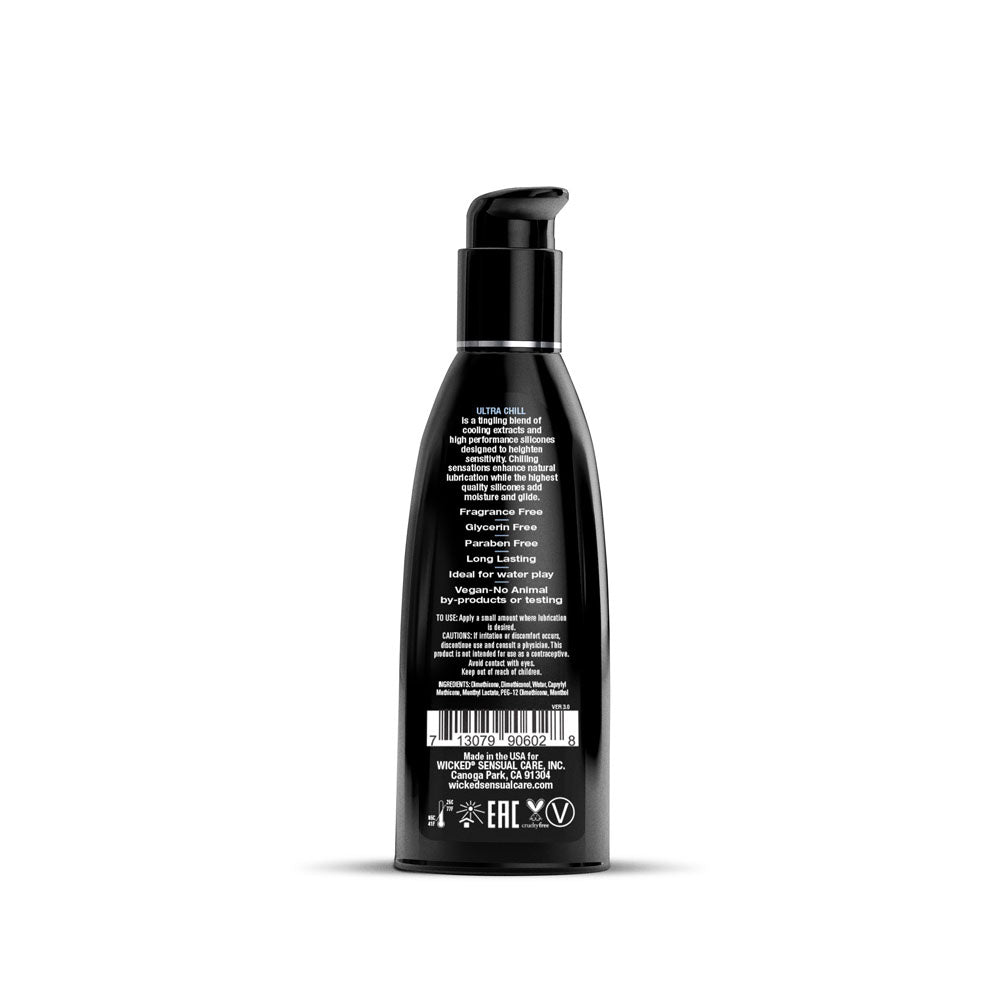 Wicked Ultra Chill Silicone Lubricant