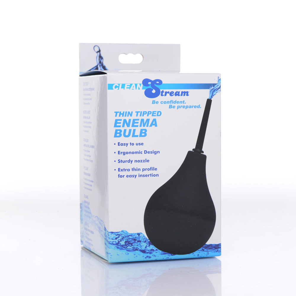 CleanStream Thin Tip Silicone Enema Bulb