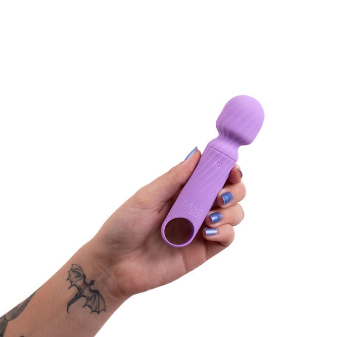 Maia Mini Wand Vibrator - Purple