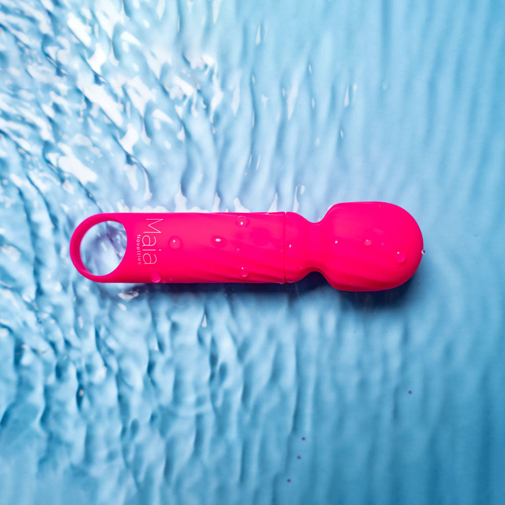 Maia Mini Wand Vibrator - Pink