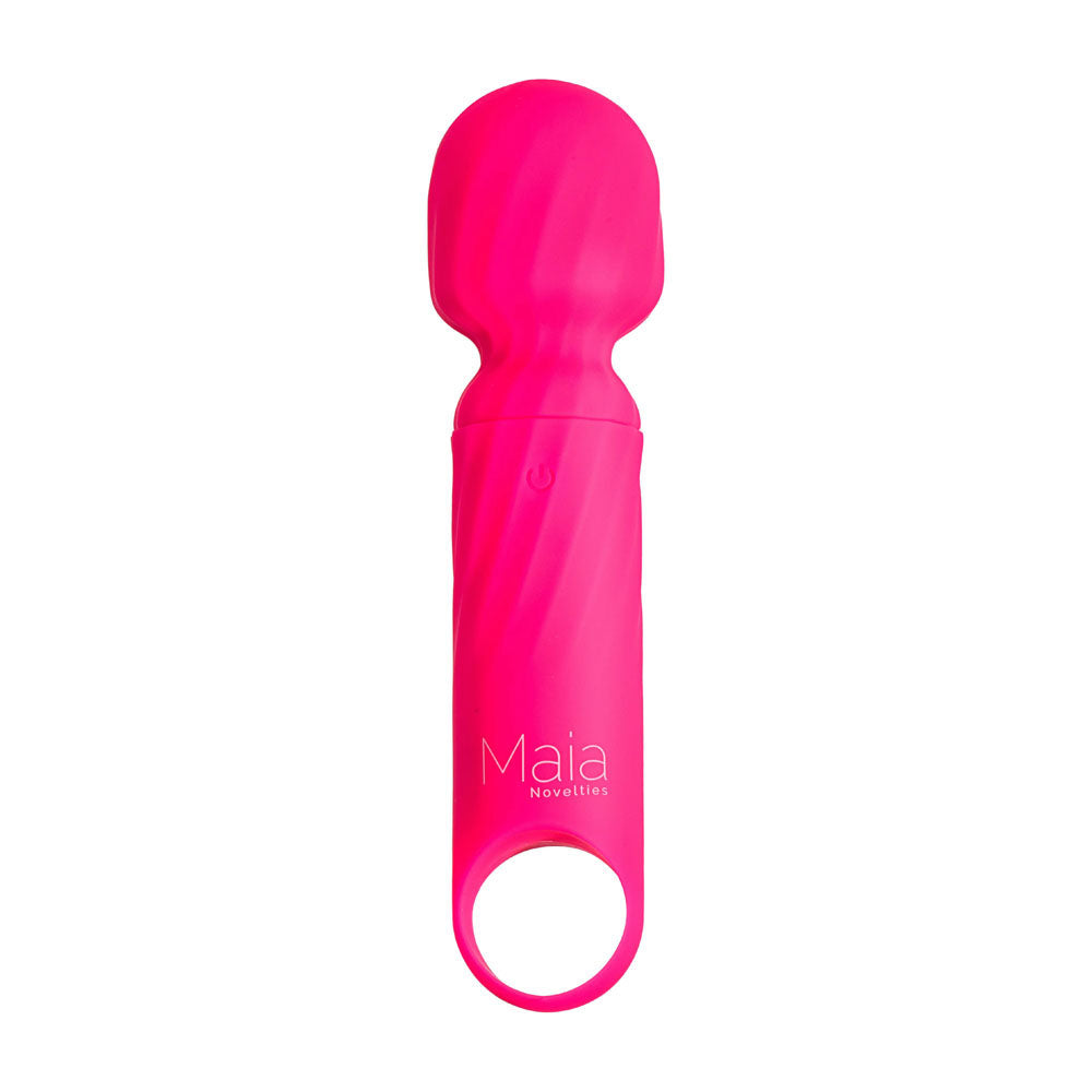 Maia Mini Wand Vibrator - Pink