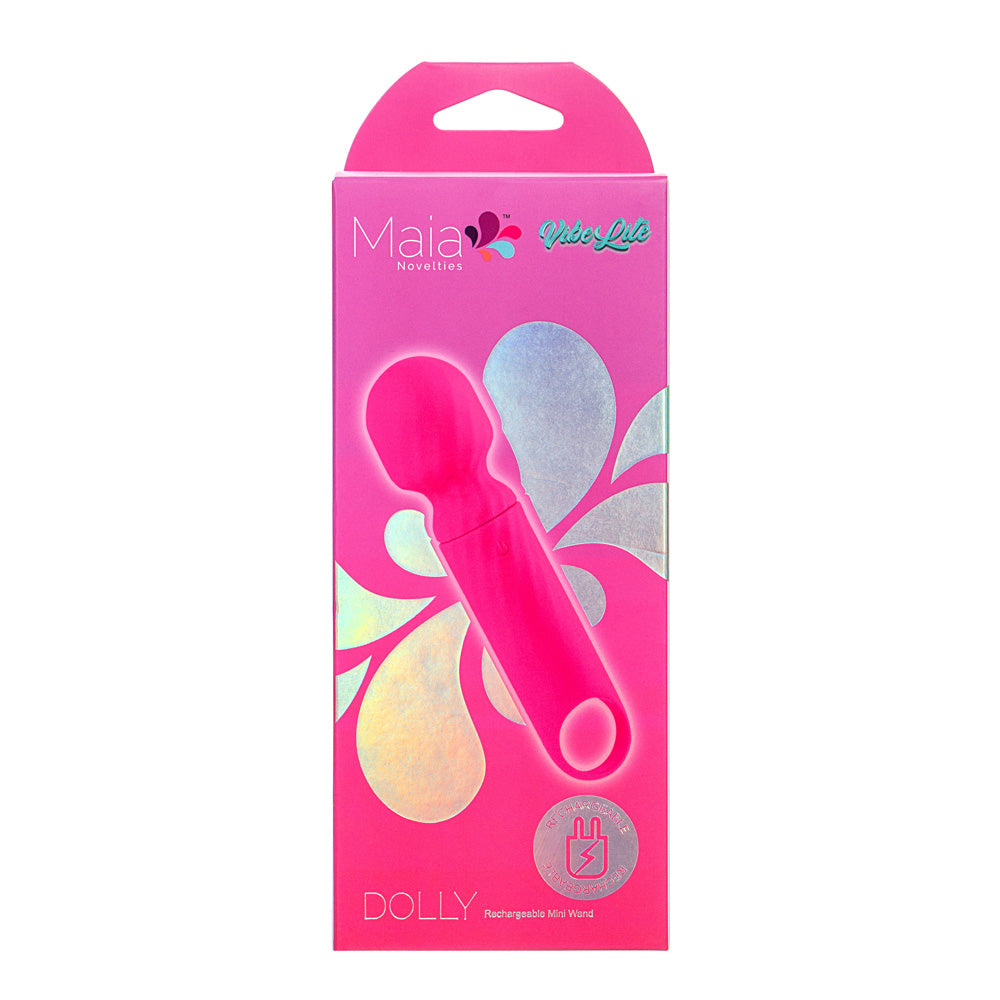 Maia Mini Wand Vibrator - Pink