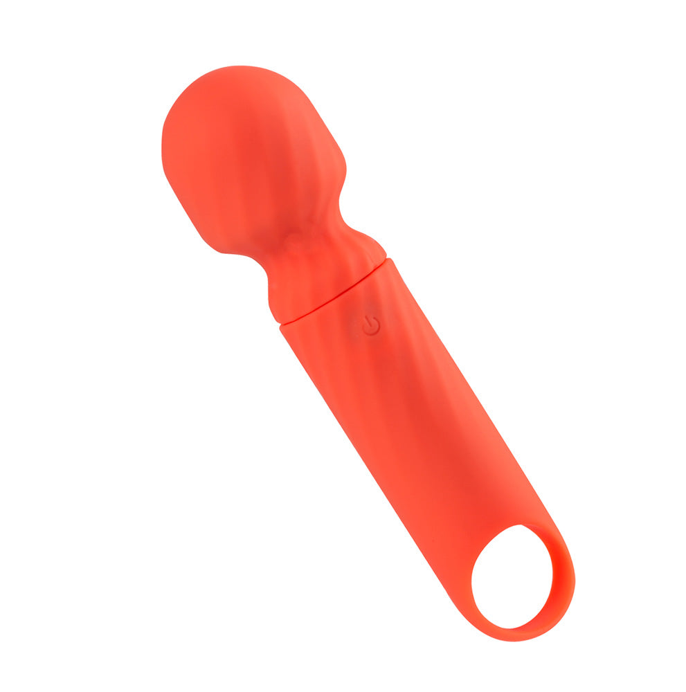 Maia Mini Wand Vibrator - Orange