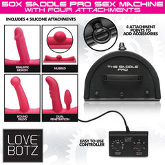 LoveBotz 50X Saddle Pro Vibrating Sex Machine