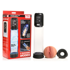 Size Matters Sucking Penis Pump with masturbation Sleeve