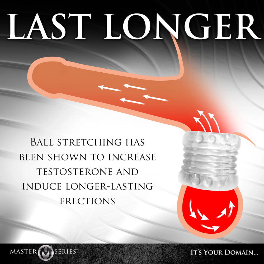 Master Series Ball Stack Ball Stretcher - Clear Ball Stretcher