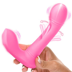 Inmi Flickers G-Flick Flicking G-Spot Vibrator - Pink 15 cm USB Rechargeable