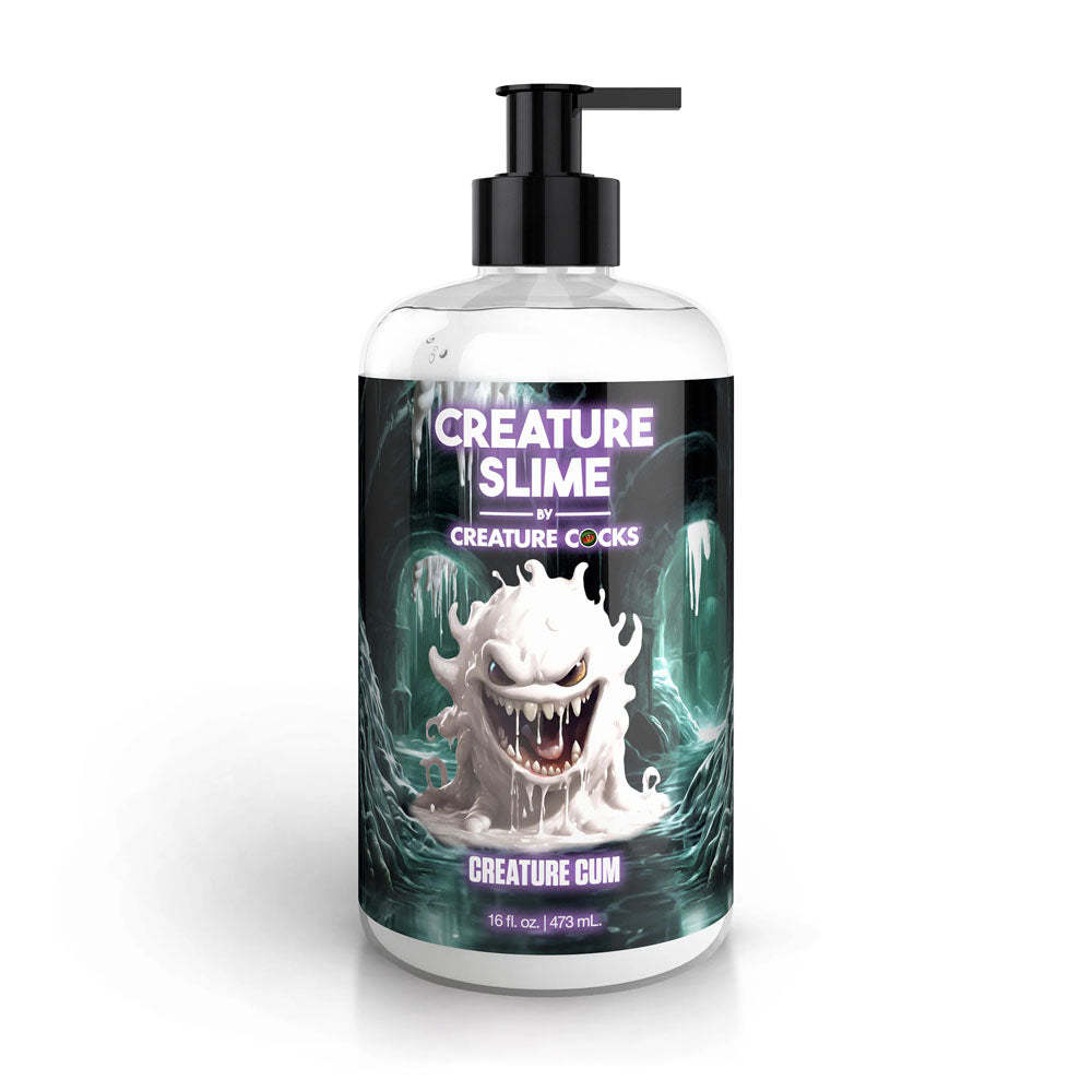 Creature Slime by Creature Cocks Cum Lubricant - 473 ml Pump Bottle