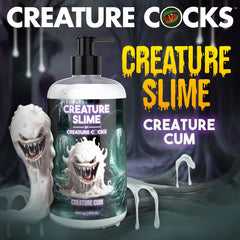 Creature Slime by Creature Cocks Cum Lubricant - 473 ml Pump Bottle