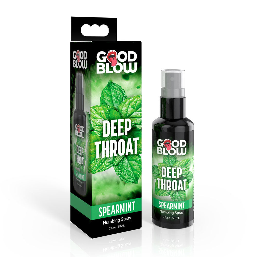 Good Blow Deep Throat Numbing Spray - Spearmint Flavoured - 59 ml