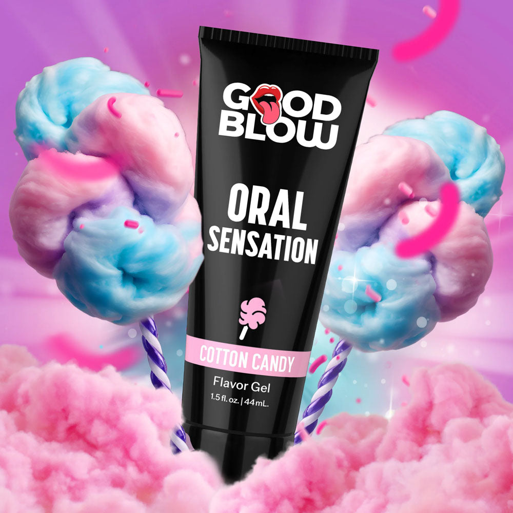 Good Blow Cotton Candy Flavoured Oral Sensation Sex Gel - 44 ml Tube