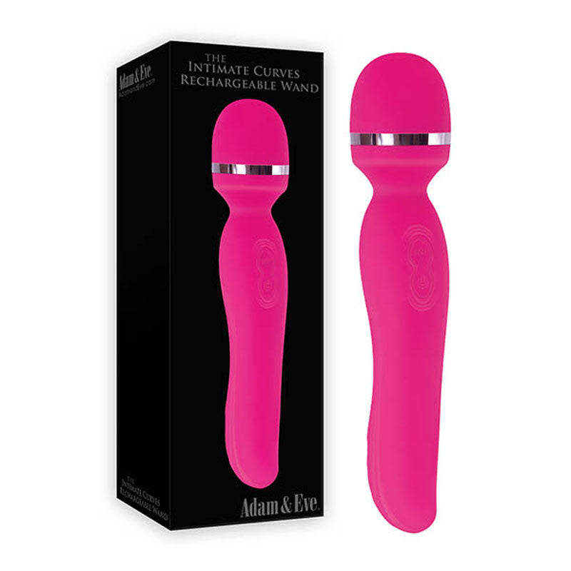 Adam & Eve Intimate Curves Rechargeable Wand Massager