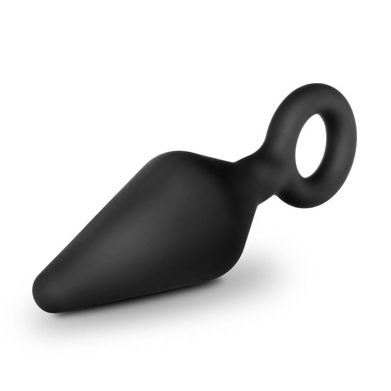 Anal Adventures Platinum Loop Butt Plug - Small