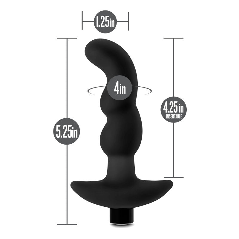 Anal Adventures Platinum Vibrating Prostate Massager 03 Butt Plug