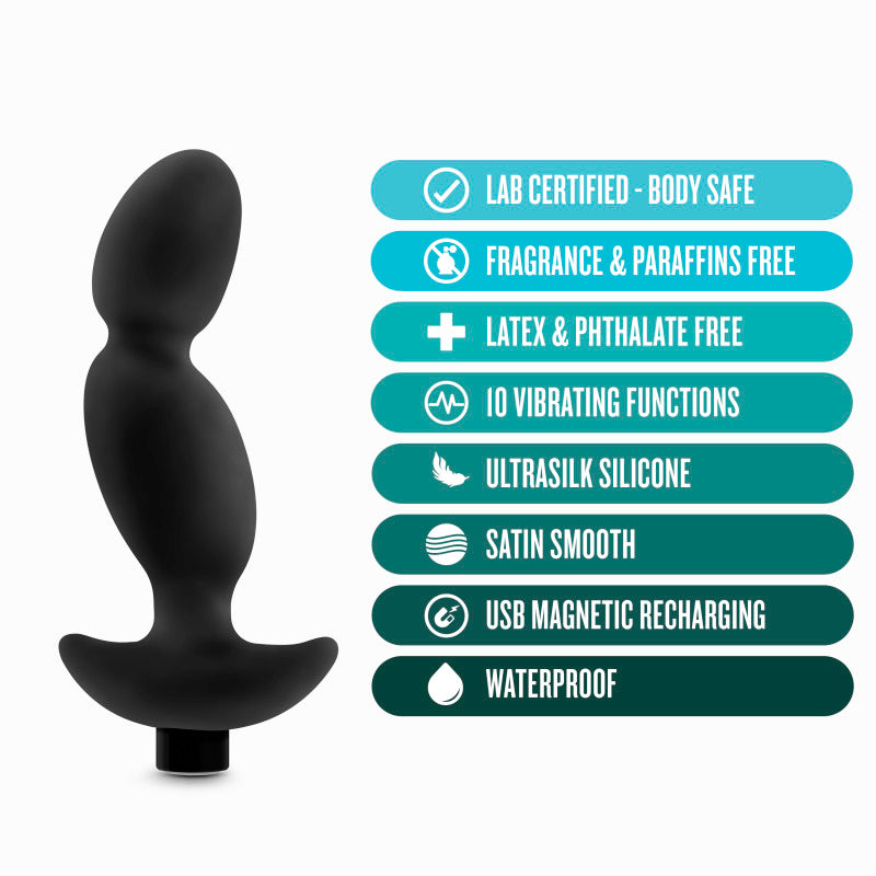 Anal Adventures Platinum Vibrating Prostate Massager 04 Butt Plug