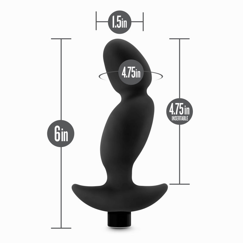 Anal Adventures Platinum Vibrating Prostate Massager 04 Butt Plug