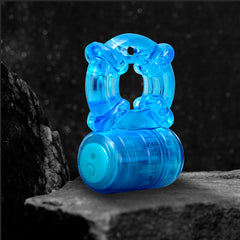 Stay Hard Rechargeable 5 Function Vibrating Cock Ring