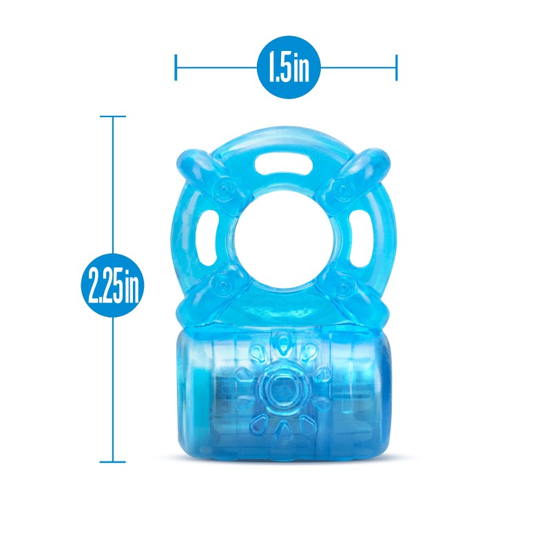 Stay Hard Rechargeable 5 Function Vibrating Cock Ring