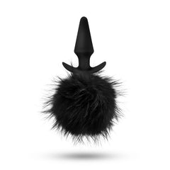Anal Adventures Platinum Bunny Tail Butt Plug