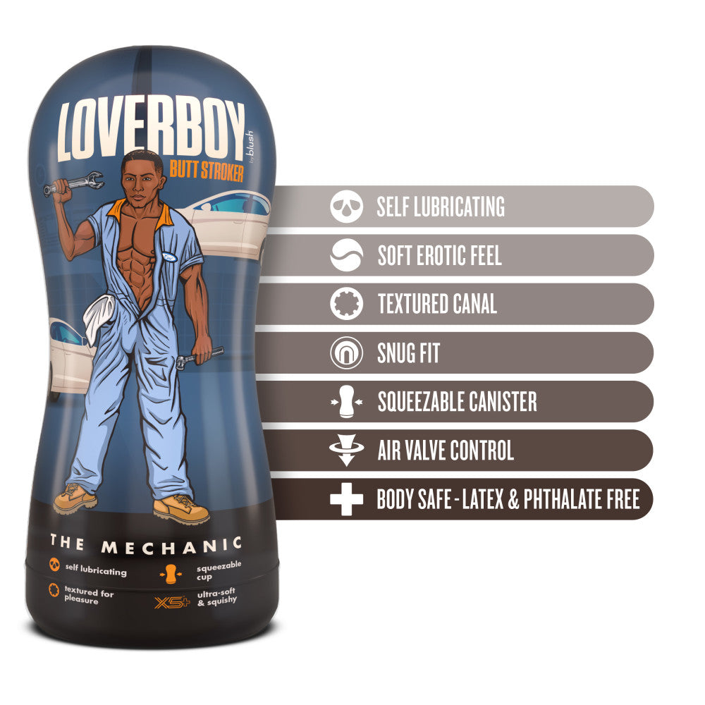 Loverboy The Mechanic Brown Stroker