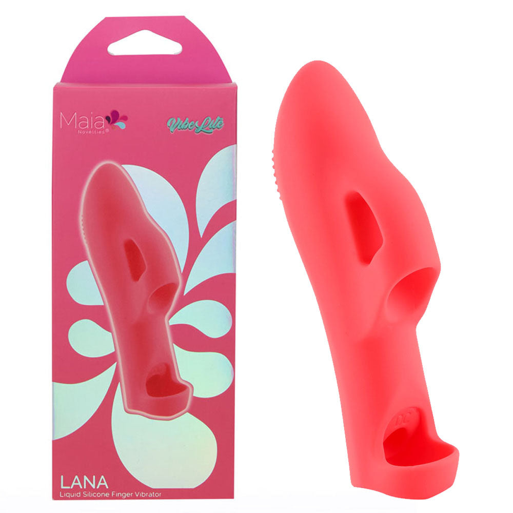 Maia LANA Finger Stimulator - Red USB Rechargeable